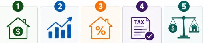 The Five Ways Real Estate Creates Wealth